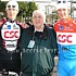 Die Gebr�der Schleck vor der ersten Etappe der Mallorca Challenge